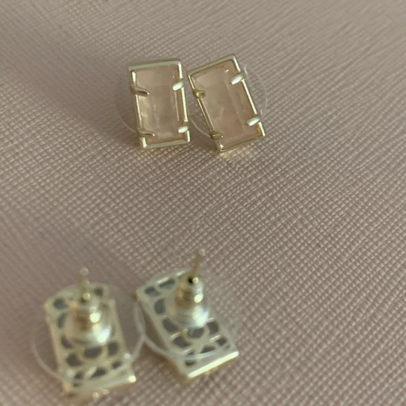 Kendra Scott Paola Gold Plated Earrings - Picture 7 of 8